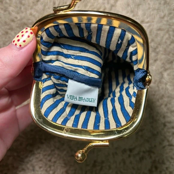 Vintage Vera Bradley “Animal Kingdom” Kisslock Coin Purse. RARE! - Picture 4 of 4